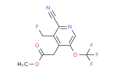 AM168991 | 1805928-46-4 | Methyl 2-cyano-3-(fluoromethyl)-5-(trifluoromethoxy)pyridine-4-acetate