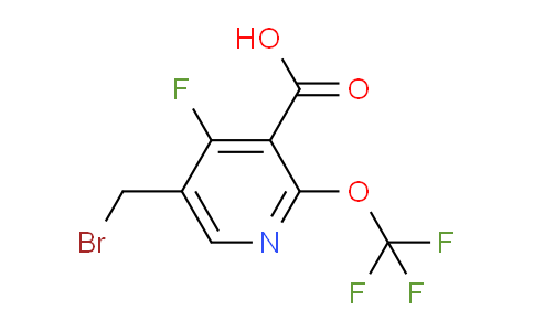 AM168992 | 1803942-51-9 | 5-(Bromomethyl)-4-fluoro-2-(trifluoromethoxy)pyridine-3-carboxylic acid