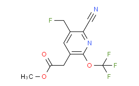 AM168994 | 1806249-79-5 | Methyl 2-cyano-3-(fluoromethyl)-6-(trifluoromethoxy)pyridine-5-acetate