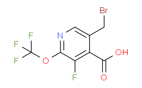 AM168995 | 1804643-08-0 | 5-(Bromomethyl)-3-fluoro-2-(trifluoromethoxy)pyridine-4-carboxylic acid