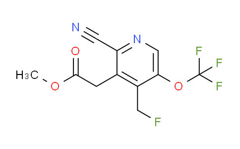 AM168997 | 1804320-80-6 | Methyl 2-cyano-4-(fluoromethyl)-5-(trifluoromethoxy)pyridine-3-acetate