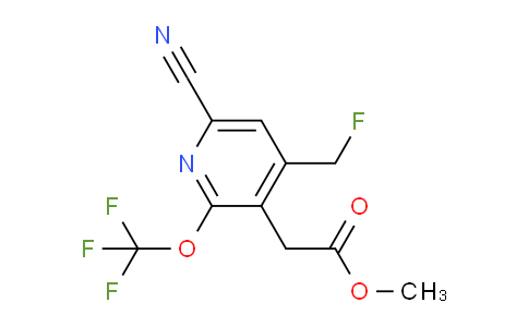 AM168999 | 1804806-62-9 | Methyl 6-cyano-4-(fluoromethyl)-2-(trifluoromethoxy)pyridine-3-acetate