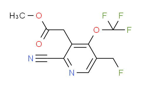 AM169001 | 1806076-53-8 | Methyl 2-cyano-5-(fluoromethyl)-4-(trifluoromethoxy)pyridine-3-acetate