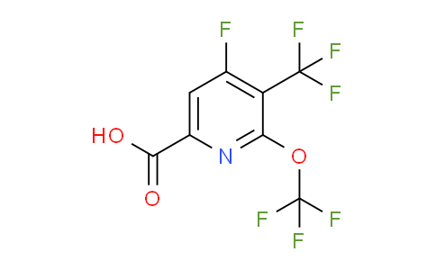 AM169006 | 1804741-39-6 | 4-Fluoro-2-(trifluoromethoxy)-3-(trifluoromethyl)pyridine-6-carboxylic acid
