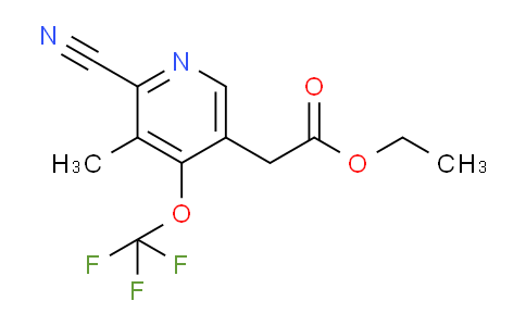AM169007 | 1804704-04-8 | Ethyl 2-cyano-3-methyl-4-(trifluoromethoxy)pyridine-5-acetate