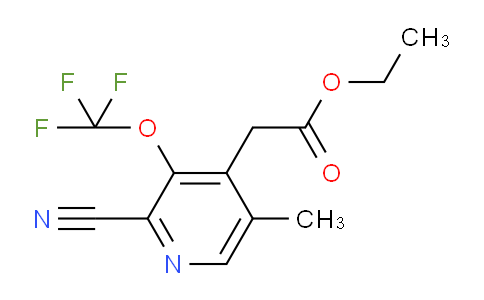 AM169016 | 1806155-74-7 | Ethyl 2-cyano-5-methyl-3-(trifluoromethoxy)pyridine-4-acetate
