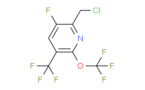 AM169026 | 1804758-45-9 | 2-(Chloromethyl)-3-fluoro-6-(trifluoromethoxy)-5-(trifluoromethyl)pyridine
