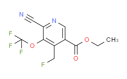 AM169034 | 1804338-17-7 | Ethyl 2-cyano-4-(fluoromethyl)-3-(trifluoromethoxy)pyridine-5-carboxylate