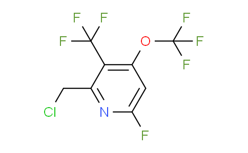 AM169035 | 1806153-29-6 | 2-(Chloromethyl)-6-fluoro-4-(trifluoromethoxy)-3-(trifluoromethyl)pyridine
