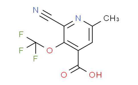 AM169039 | 1806253-50-8 | 2-Cyano-6-methyl-3-(trifluoromethoxy)pyridine-4-carboxylic acid