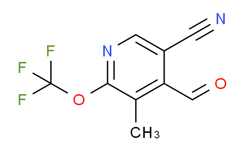 AM169046 | 1803624-54-5 | 5-Cyano-3-methyl-2-(trifluoromethoxy)pyridine-4-carboxaldehyde