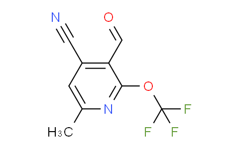 AM169049 | 1804339-35-2 | 4-Cyano-6-methyl-2-(trifluoromethoxy)pyridine-3-carboxaldehyde