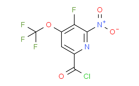 AM169058 | 1803682-71-4 | 3-Fluoro-2-nitro-4-(trifluoromethoxy)pyridine-6-carbonyl chloride