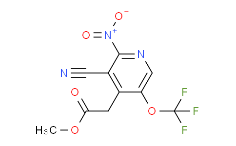 AM169073 | 1804342-40-2 | Methyl 3-cyano-2-nitro-5-(trifluoromethoxy)pyridine-4-acetate