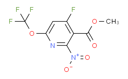 Methyl 4-fluoro-2-nitro-6-(trifluoromethoxy)pyridine-3-carboxylate