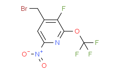4-(Bromomethyl)-3-fluoro-6-nitro-2-(trifluoromethoxy)pyridine