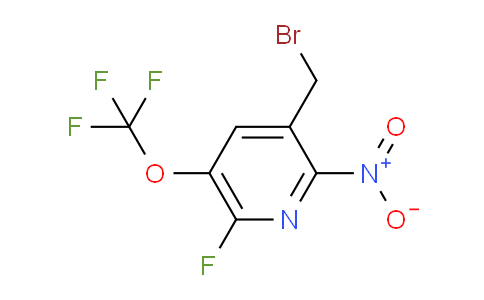 3-(Bromomethyl)-6-fluoro-2-nitro-5-(trifluoromethoxy)pyridine