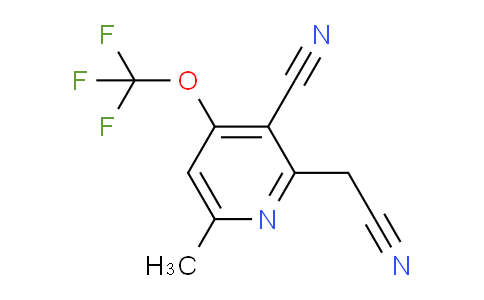 AM169105 | 1806253-02-0 | 3-Cyano-6-methyl-4-(trifluoromethoxy)pyridine-2-acetonitrile