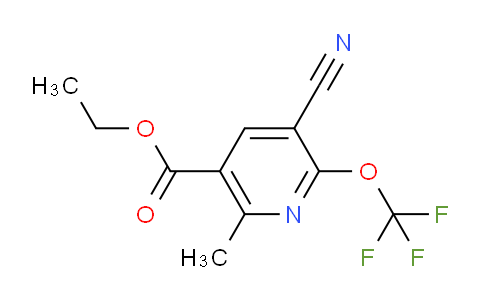 AM169106 | 1804397-95-2 | Ethyl 3-cyano-6-methyl-2-(trifluoromethoxy)pyridine-5-carboxylate