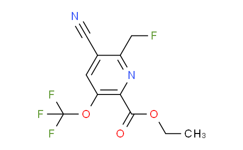 AM169108 | 1804338-24-6 | Ethyl 3-cyano-2-(fluoromethyl)-5-(trifluoromethoxy)pyridine-6-carboxylate