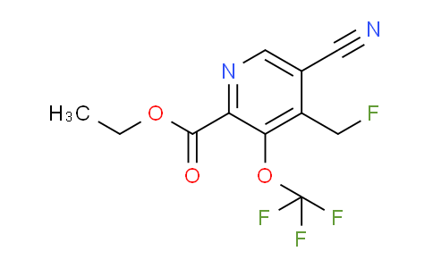 AM169111 | 1804806-37-8 | Ethyl 5-cyano-4-(fluoromethyl)-3-(trifluoromethoxy)pyridine-2-carboxylate