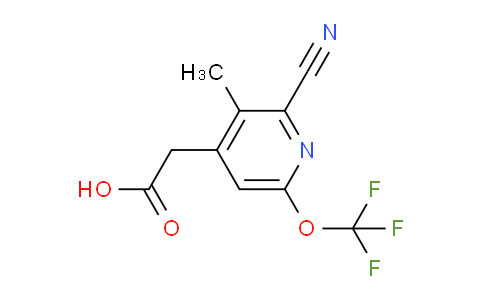 AM169118 | 1804737-95-8 | 2-Cyano-3-methyl-6-(trifluoromethoxy)pyridine-4-acetic acid