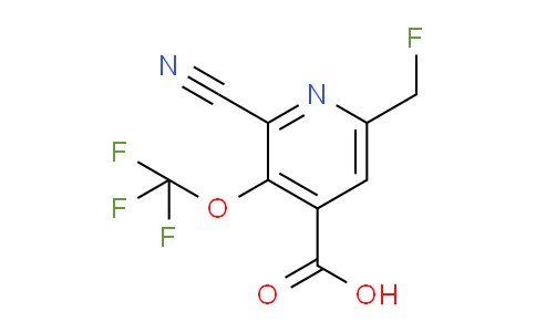 AM169120 | 1804308-70-0 | 2-Cyano-6-(fluoromethyl)-3-(trifluoromethoxy)pyridine-4-carboxylic acid