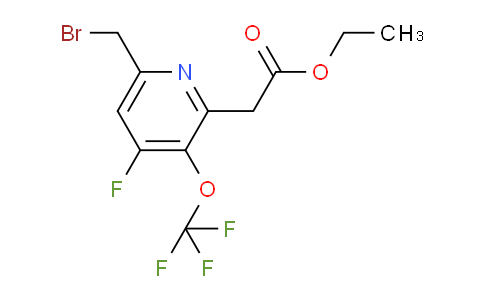 AM169146 | 1806152-39-5 | Ethyl 6-(bromomethyl)-4-fluoro-3-(trifluoromethoxy)pyridine-2-acetate
