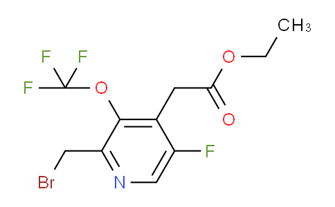 AM169147 | 1803943-19-2 | Ethyl 2-(bromomethyl)-5-fluoro-3-(trifluoromethoxy)pyridine-4-acetate