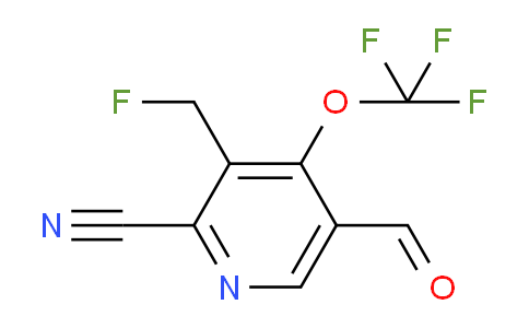 AM169164 | 1804658-02-3 | 2-Cyano-3-(fluoromethyl)-4-(trifluoromethoxy)pyridine-5-carboxaldehyde