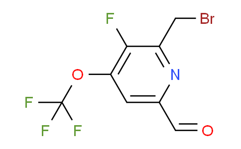 AM169165 | 1803702-95-5 | 2-(Bromomethyl)-3-fluoro-4-(trifluoromethoxy)pyridine-6-carboxaldehyde