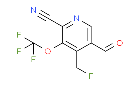 AM169168 | 1804303-74-9 | 2-Cyano-4-(fluoromethyl)-3-(trifluoromethoxy)pyridine-5-carboxaldehyde