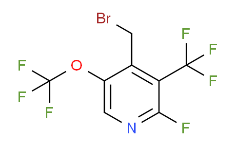 AM169172 | 1804319-43-4 | 4-(Bromomethyl)-2-fluoro-5-(trifluoromethoxy)-3-(trifluoromethyl)pyridine