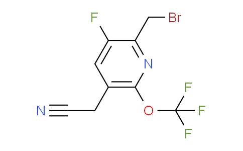 AM169185 | 1803686-62-5 | 2-(Bromomethyl)-3-fluoro-6-(trifluoromethoxy)pyridine-5-acetonitrile