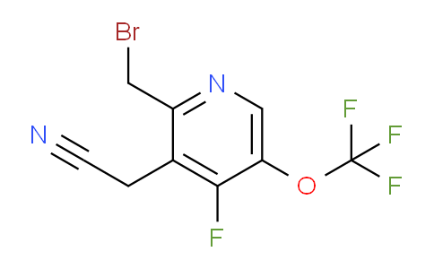 AM169186 | 1804319-57-0 | 2-(Bromomethyl)-4-fluoro-5-(trifluoromethoxy)pyridine-3-acetonitrile