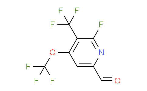 AM169191 | 1804749-01-6 | 2-Fluoro-4-(trifluoromethoxy)-3-(trifluoromethyl)pyridine-6-carboxaldehyde