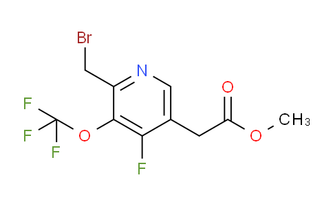 AM169197 | 1804819-41-7 | Methyl 2-(bromomethyl)-4-fluoro-3-(trifluoromethoxy)pyridine-5-acetate
