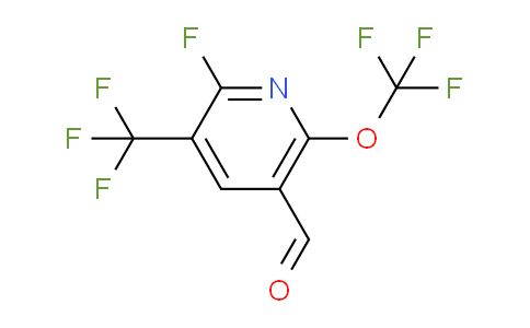 AM169198 | 1804811-35-5 | 2-Fluoro-6-(trifluoromethoxy)-3-(trifluoromethyl)pyridine-5-carboxaldehyde