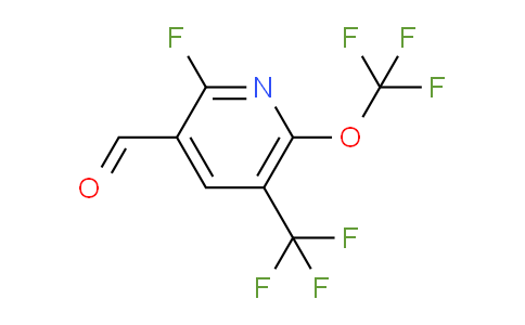 AM169199 | 1804749-31-2 | 2-Fluoro-6-(trifluoromethoxy)-5-(trifluoromethyl)pyridine-3-carboxaldehyde