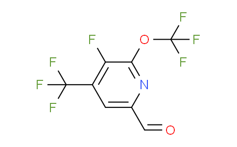 AM169200 | 1804811-52-6 | 3-Fluoro-2-(trifluoromethoxy)-4-(trifluoromethyl)pyridine-6-carboxaldehyde