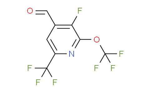 AM169203 | 1804814-43-4 | 3-Fluoro-2-(trifluoromethoxy)-6-(trifluoromethyl)pyridine-4-carboxaldehyde