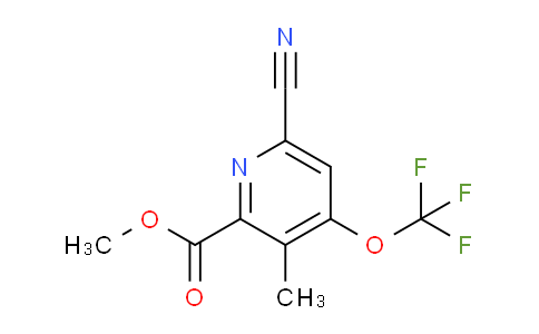 AM169204 | 1806131-62-3 | Methyl 6-cyano-3-methyl-4-(trifluoromethoxy)pyridine-2-carboxylate