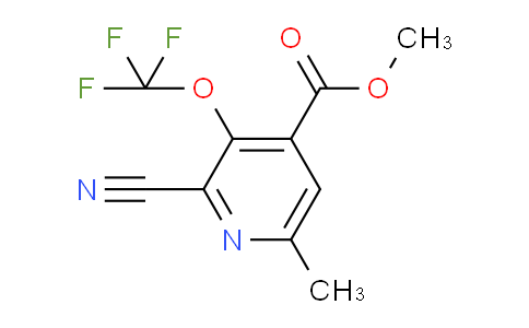 AM169206 | 1804397-47-4 | Methyl 2-cyano-6-methyl-3-(trifluoromethoxy)pyridine-4-carboxylate