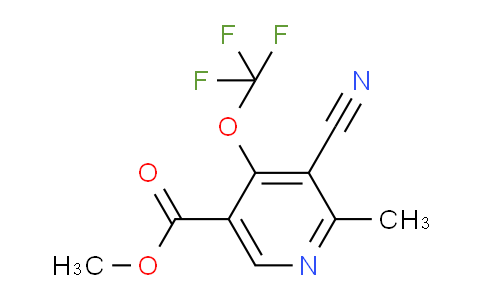 AM169208 | 1806075-47-7 | Methyl 3-cyano-2-methyl-4-(trifluoromethoxy)pyridine-5-carboxylate