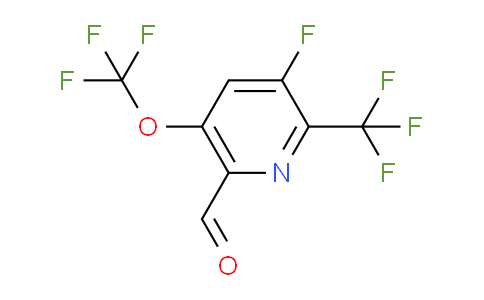 AM169210 | 1806721-88-9 | 3-Fluoro-5-(trifluoromethoxy)-2-(trifluoromethyl)pyridine-6-carboxaldehyde