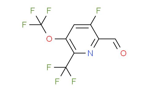 AM169211 | 1804766-73-1 | 3-Fluoro-5-(trifluoromethoxy)-6-(trifluoromethyl)pyridine-2-carboxaldehyde