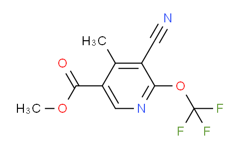 AM169212 | 1804819-02-0 | Methyl 3-cyano-4-methyl-2-(trifluoromethoxy)pyridine-5-carboxylate