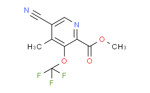 AM169214 | 1804397-69-0 | Methyl 5-cyano-4-methyl-3-(trifluoromethoxy)pyridine-2-carboxylate
