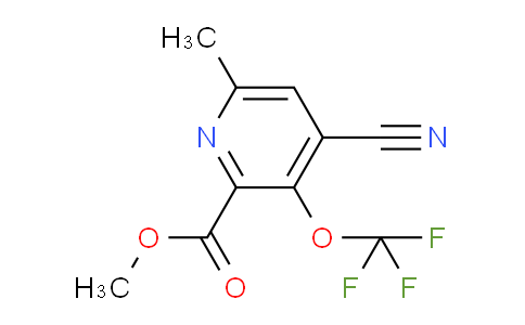 AM169221 | 1804397-72-5 | Methyl 4-cyano-6-methyl-3-(trifluoromethoxy)pyridine-2-carboxylate