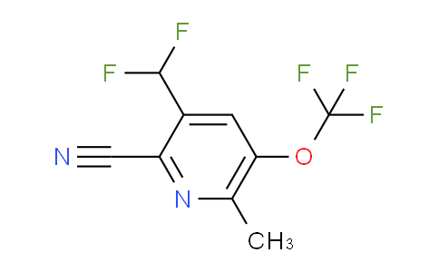 AM169224 | 1804818-71-0 | 2-Cyano-3-(difluoromethyl)-6-methyl-5-(trifluoromethoxy)pyridine